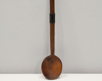 African Old Zulu Wood Spoon RSA