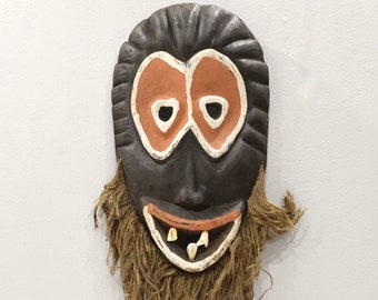 African Mask Malindi Warega Zaire Cows Teeth Mask