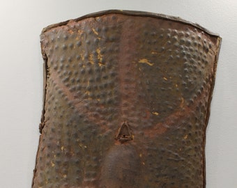 African Kirdi Tribe Leather Shield Warrior Shield