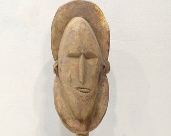 Papua New Guinea Yena Yam Spirit Wood Mask Abelam Tribe