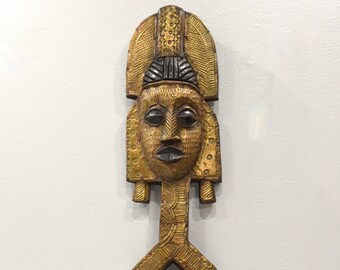 African Mask Bakota Reliquary Gabon