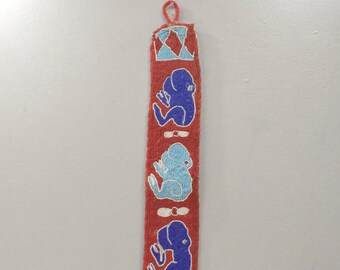 African Yoruba Tribe Beaded Belt Sash