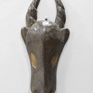 African Mask Ashanti Antelope Mask Ghana