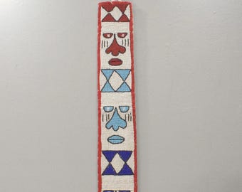 African Yoruba Tribe Beaded Belt Sash