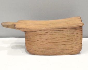 African Stool Lobi Wood Vintage Stool Burkina Faso