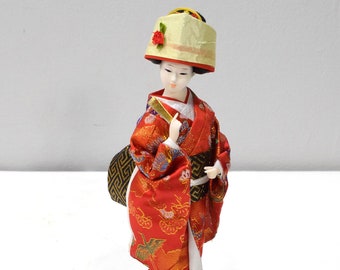 Japanese Doll Kimono Geisha Oriental Doll