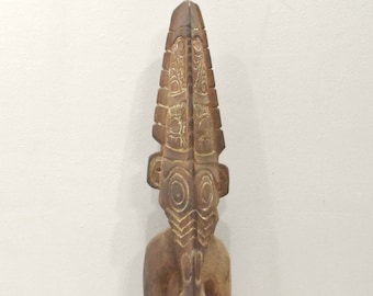 Papua New Guinea Kambot Statue Latmul Tribe