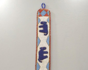 African Yoruba Tribe Beaded Belt Sash