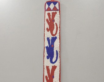 African Yoruba Tribe Beaded Belt Sash