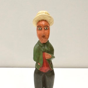 African Statue Colonial Figure West Africa
