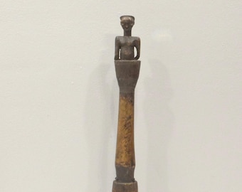 African Wood Figure Pestle Pende Tribe