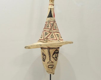 Papua New Guinea Baining Tapa Cloth Face Mask