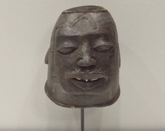 Mask African Makonde Helmet Mask Tanzania