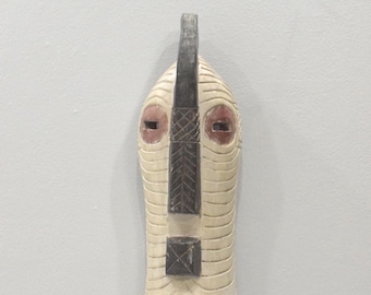 African Mask Songye Male Wood DRC Mask