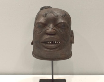 Mask African Makonde Helmet Mask Tanzania