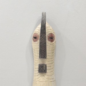 African Mask Songye Male Wood DRC Mask