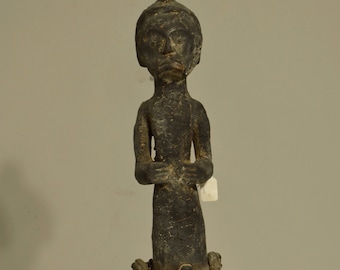 African Fang Reliquary Guardian Figure