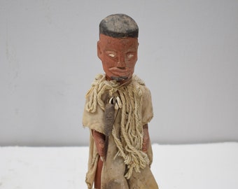 African Ewe Wood Doll Fetish Statue Togo/Ghana