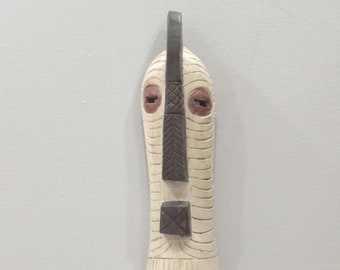 African Mask Songye Male Wood DRC Mask