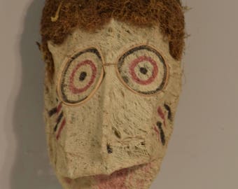 Papua New Guinea Bark Cloth Doctors Baining Mask