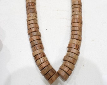 Beads Philippine Palmwood Disc Beads 14-15mm