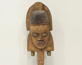 African Mask Bakota Reliquary Gabon