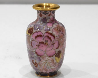 Chinese Cloisonne' 1000 Flower Vase