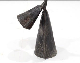 African Double Iron Gong Currency Instrument