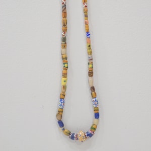 Beads African Assorted Trade Bead Strand 12-24mm