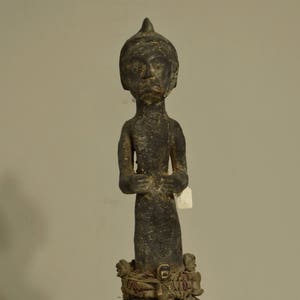 African Fang Reliquary Guardian Figure