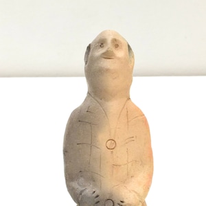African Clay Ceramic People Statues Kenya