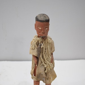 African Ewe Wood Doll Fetish Statue Togo/Ghana