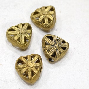 Beads African Brass  Woven Bundle Beads