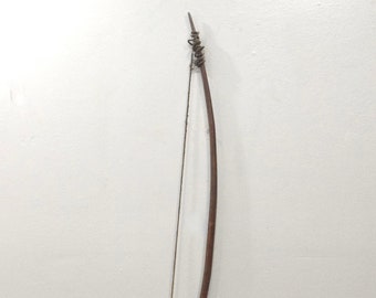 African Gogo Wooden Tribal Bow Tanzania