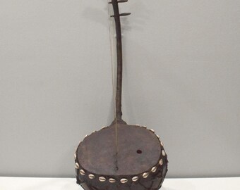 African Branch Loop Gourd Guitar Zaire