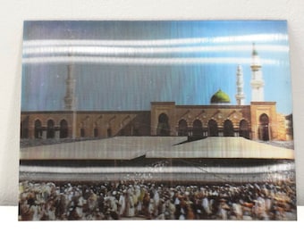 Hajj Holy City of Mecca Holographic Pilgrimage PIcture