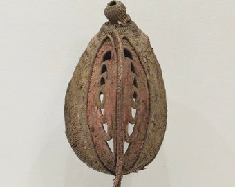 Mask Papua New Guinea Baba Helmet Mask Abelam Tribe