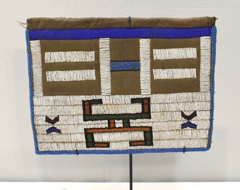 African Ndebele Beaded Pepetu Apron RSA