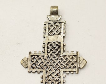 Cross Silver Coptic Ethiopian Religious Tuareg North Africa Silver Coptic Cross