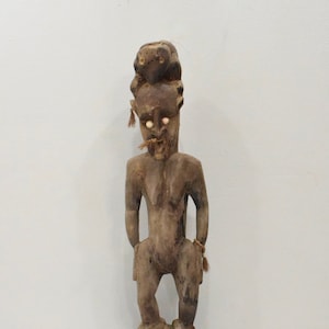 Papua New Guinea Wood Statue Middle Sepik River