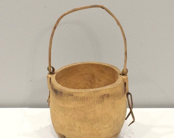 African Herero Milk Bucket Shakawe Tribe