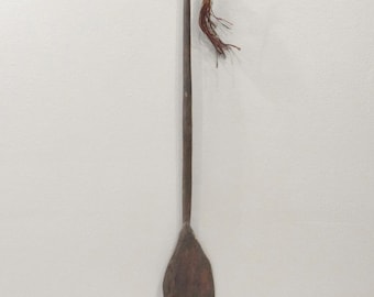 Papua New Guinea Wood Child's Canoe Paddle