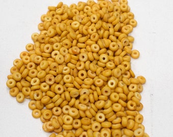 Beads Philippine Yellow Wood Beads 3-4mm