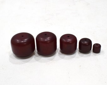 Dark Red  Copal Amber Beads