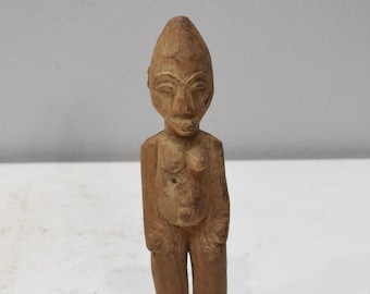 African Lobi Tribe Female Wood Statue