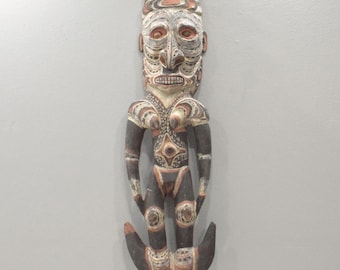 Papua New Guinea Food Hook Statue Blackwater Region