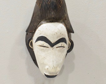 African Punu Tribe Female Mask Gabon