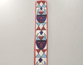 African Yoruba Tribe Beaded Belt Sash