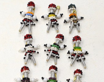 African Beaded Doll Pins Republic of South Africa