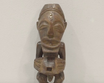 Statue African Songye Fetish Figure Statue